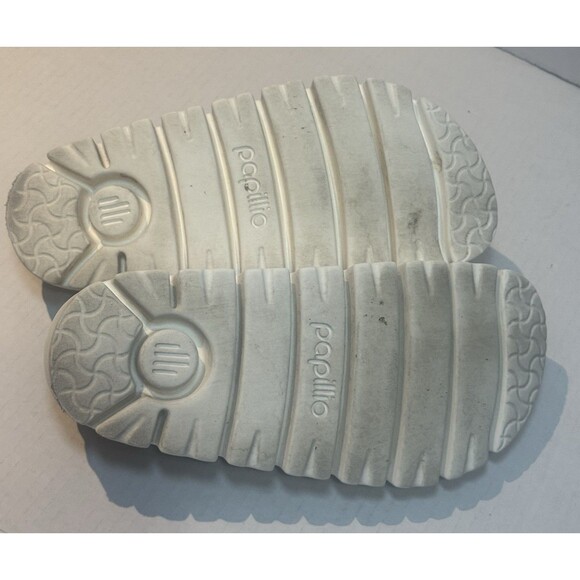 Birkenstock Papillio Boston Chunky Clogs Warm Sand Women's Sz 37 Suede Slip Ons - Picture 7 of 7